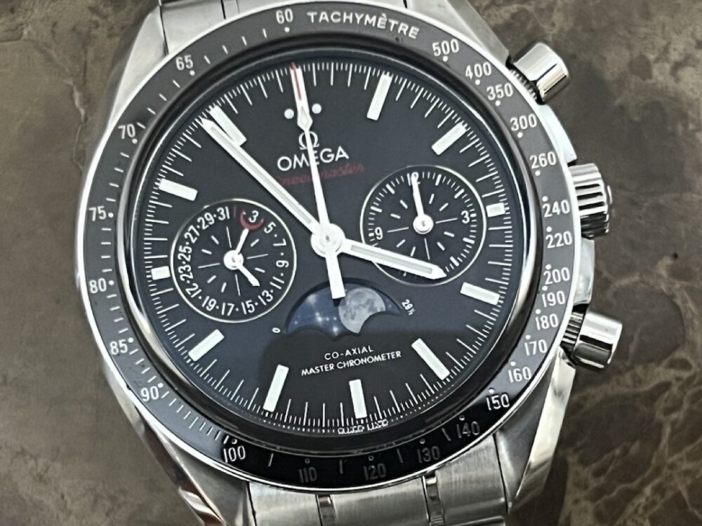 Omega Speedmaster Moonphase Automatic 44.25mm box papers cards 304.30.44.52.01.001