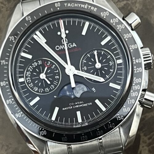 Omega Speedmaster Moonphase Automatic 44.25mm box papers cards 304.30.44.52.01.001