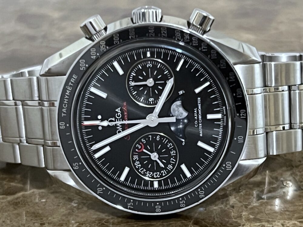 Omega Speedmaster Moonphase Automatic 44.25mm box papers cards 304.30.44.52.01.001