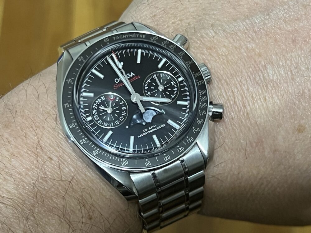 Omega Speedmaster Moonphase Automatic 44.25mm box papers cards 304.30.44.52.01.001