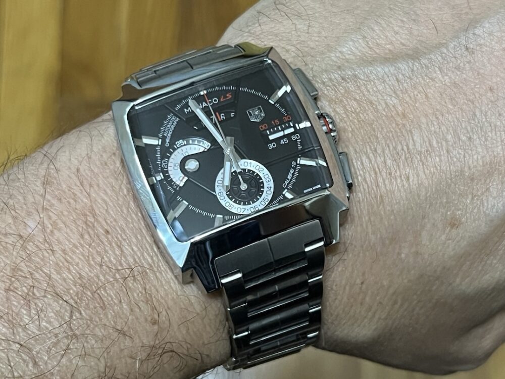 TAG Heuer Monaco LS Chronograph 40.5mm Square CAL2110.FC6257