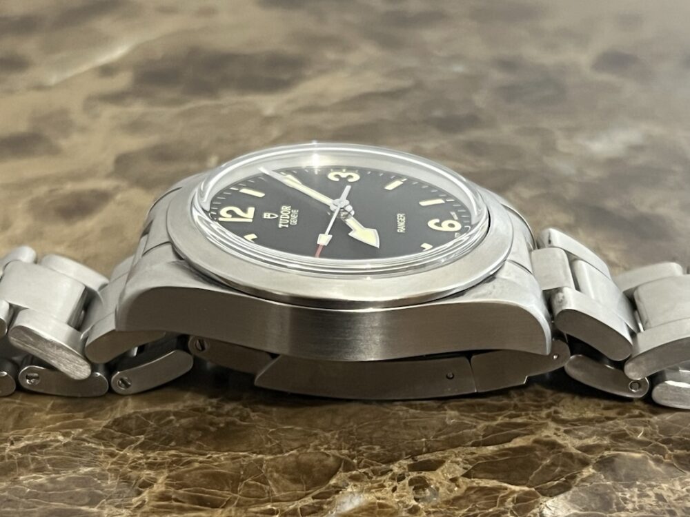 Tudor Ranger Black Dial Automatic 39mm on Bracelet model 79950 Box Papers Card Year 2024
