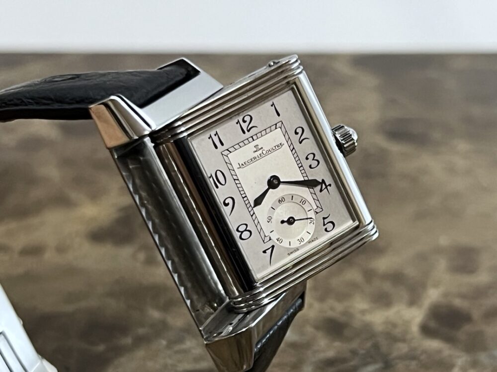 Jaeger LeCoultre Lady Duetto Reverso Manual Wind 256.8.75 with JLC Box and Papers Double Sided
