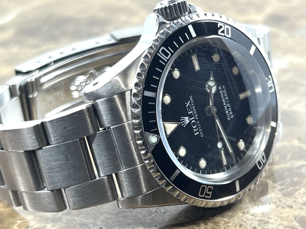 Rolex Submariner 5513 Vintage No Date with Box and Papers
