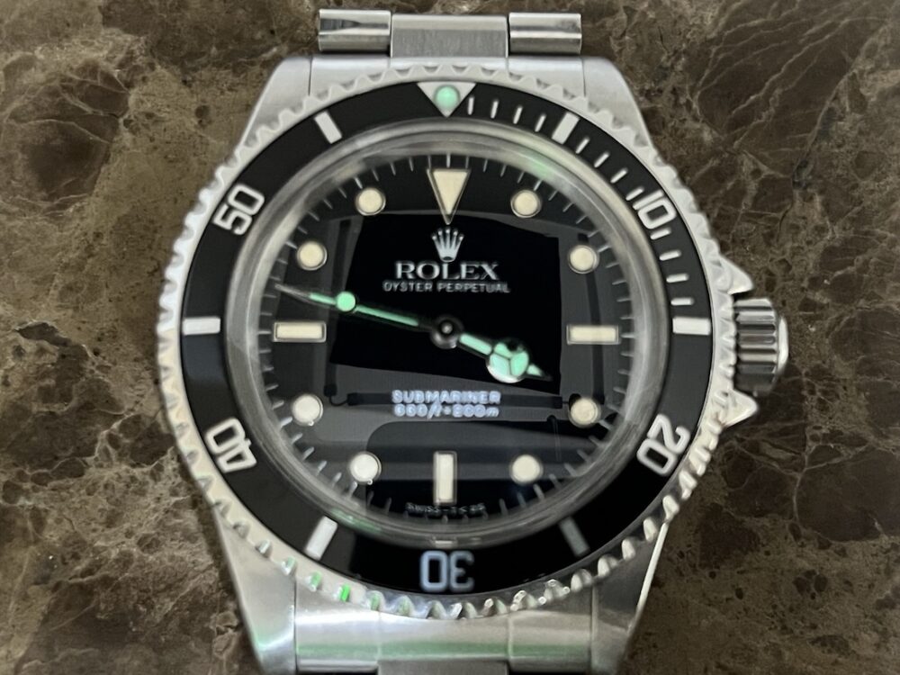 Rolex Submariner 5513 Vintage No Date with Box and Papers