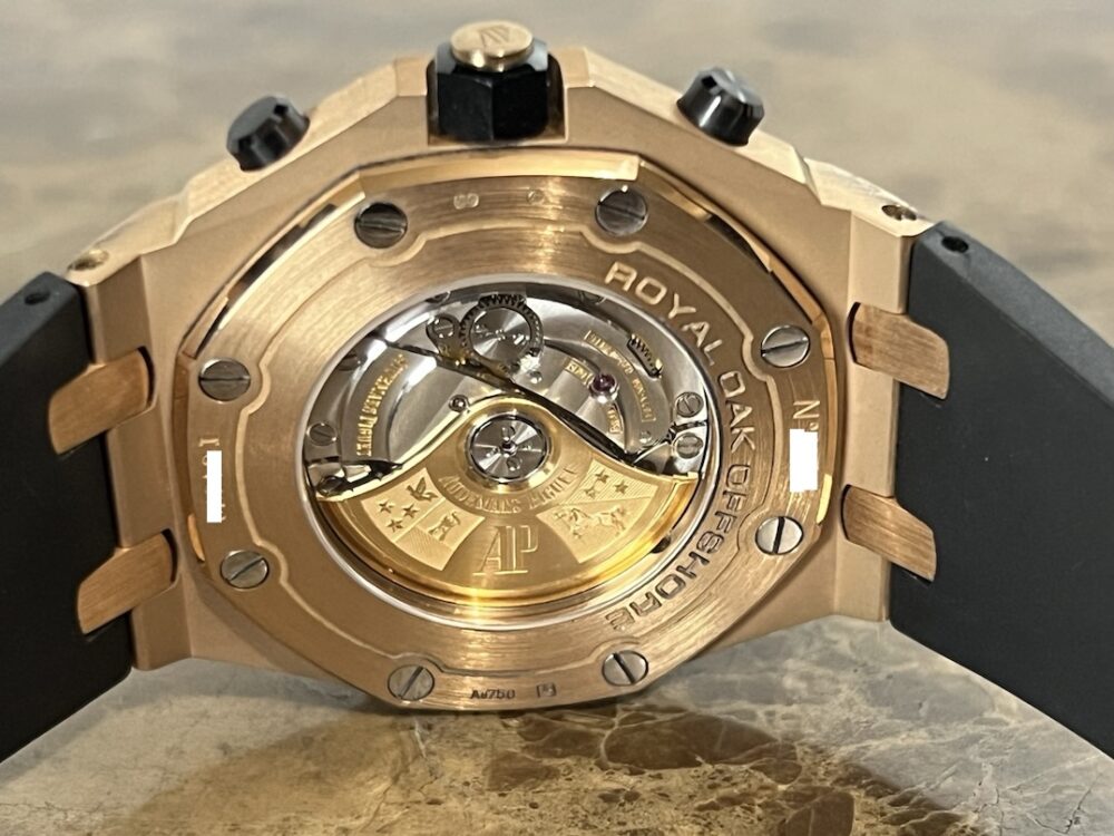Audemars Piguet Royal Oak Offshore Chronograph 18k Rose Gold 42mm Automatic Box Papers 26470OR.OO.A002CR.01