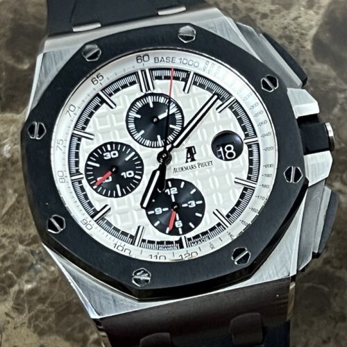 Audemars Piguet Royal Oak Offshore Chronograph Panda 44mm Automatic Box Papers 26400SO.00.A002CA.01