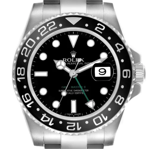 GMT Master II 40mm Automatic Black Ceramic 2 Time Zone 116710LN Box Booklet
