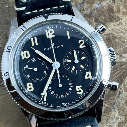 Breitling Classic AVI Ref. 765 1953 Re-Edition 41mm Manual Wind 70 hour Power Reserve Box Papers Card AB0920131B1X1