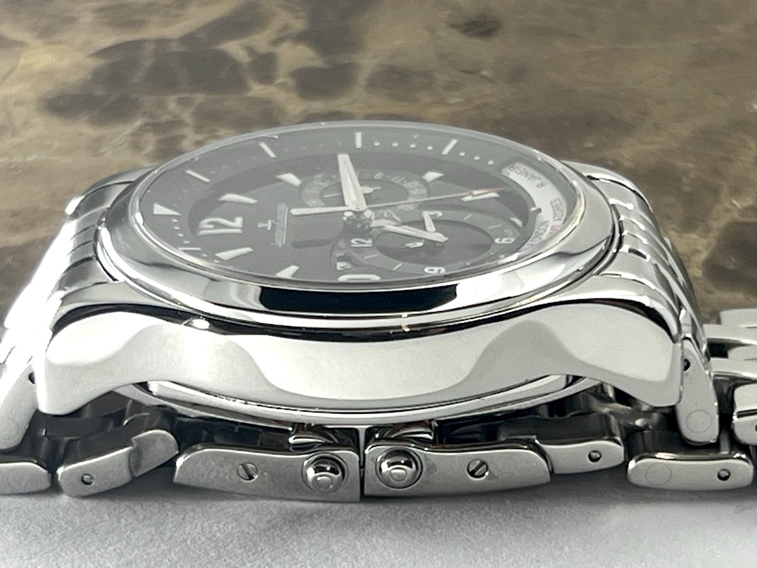 Jaeger LeCoultre Master Compressor Geographic 41.5mm Automatic 2 Time Zone Box Papers Q1718170