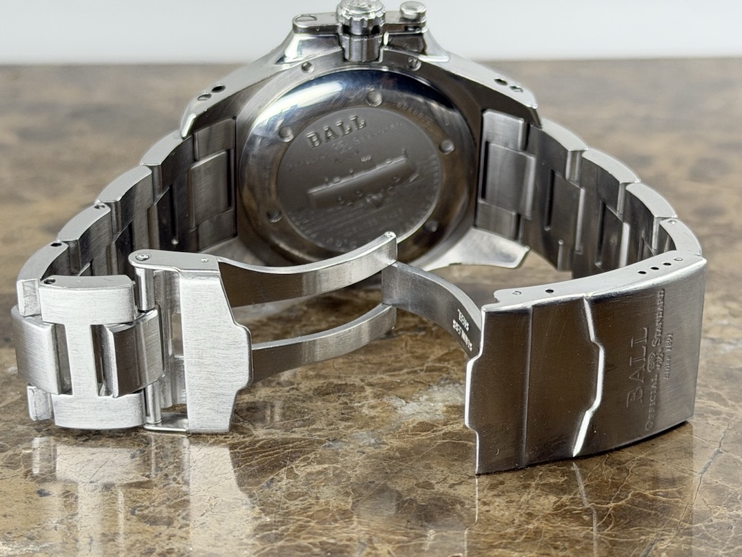 BALL Hydrocarbon GMT 40mm Automatic White Dial with 3h Glass Tubes DG1016A-SJ-WH