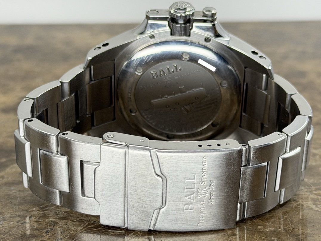 BALL Hydrocarbon GMT 40mm Automatic White Dial with 3h Glass Tubes DG1016A-SJ-WH