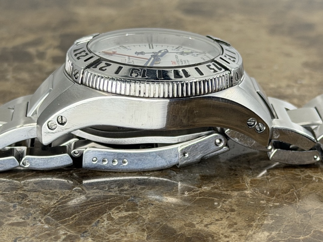 BALL Hydrocarbon GMT 40mm Automatic White Dial with 3h Glass Tubes DG1016A-SJ-WH