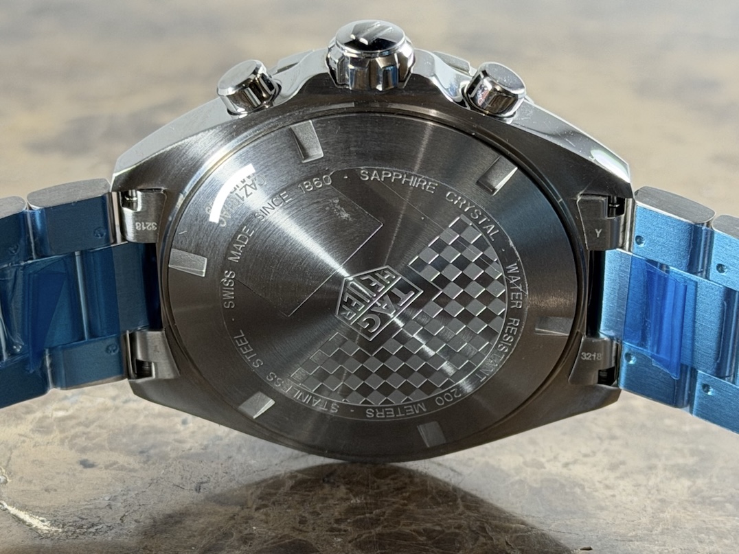 TAG Heuer Formula 1 Chronograph Black Dial Yellow Accents 43mm Quartz Box Papers model CAZ101AC.BA0842