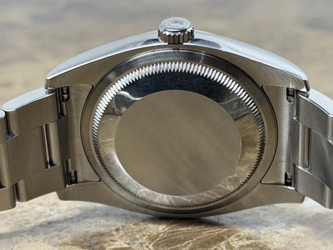 Rolex Datejust 36 Mens Automatic Black Dial with Roulette Date Wheel model 116200