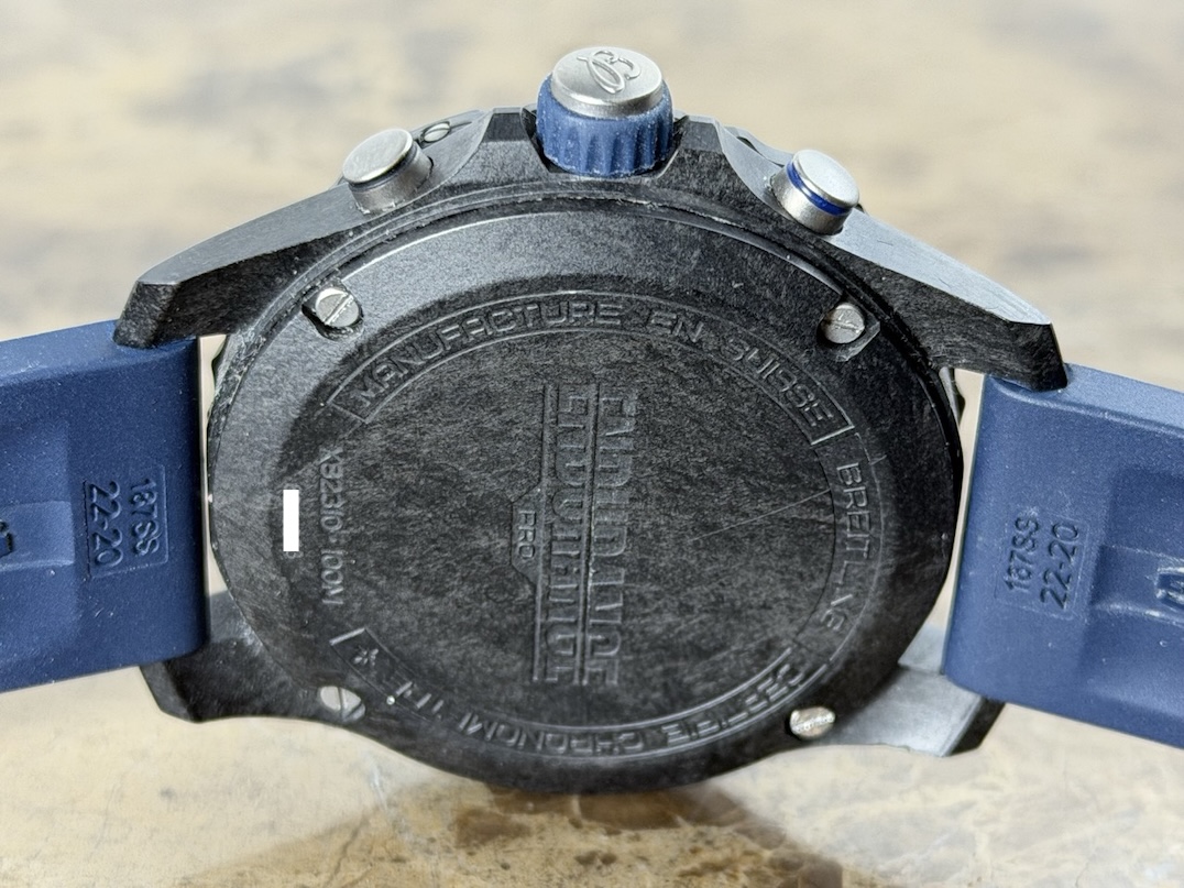 BREITLING Endurance Pro 44mm Dark Blue Rubber Strap SuperQuartz with Box X82310 or X82310D51B1S1