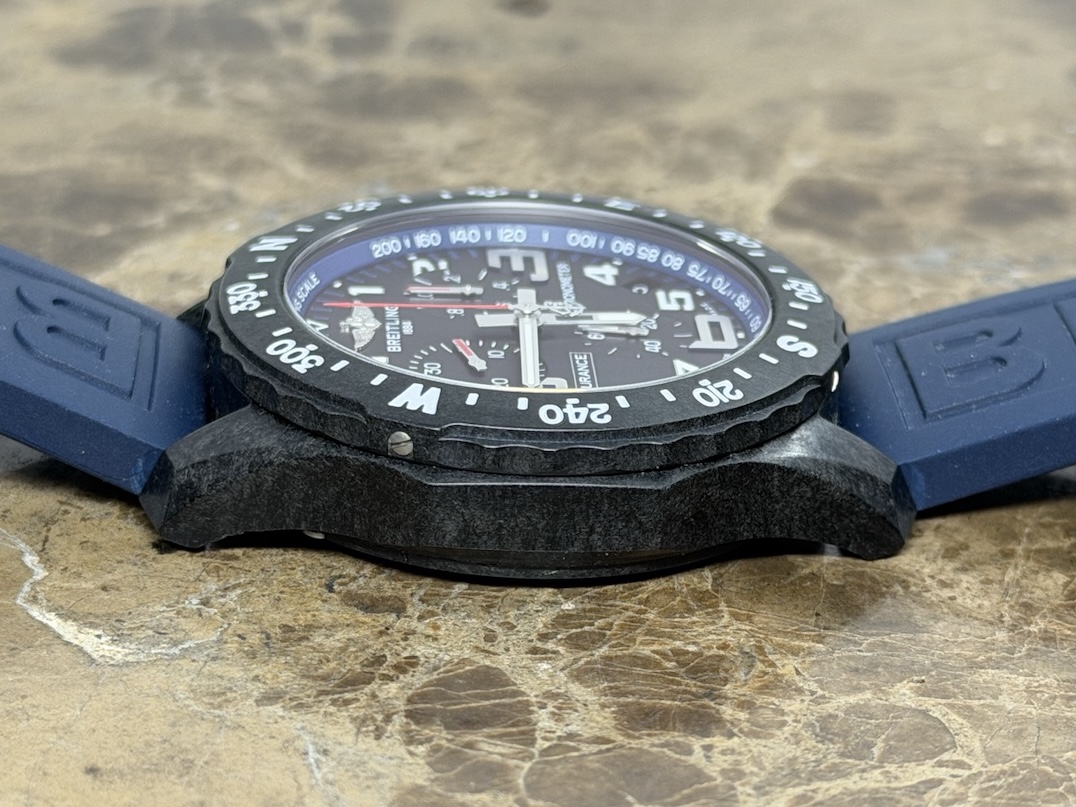 BREITLING Endurance Pro 44mm Dark Blue Rubber Strap SuperQuartz with Box X82310 or X82310D51B1S1