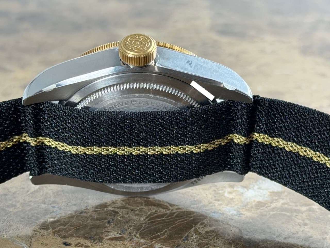 Tudor Black Bay GMT S&G 41mm Automatic Gold / Steel Diver on Fabric Strap Rootbeer 79833MN Box Papers Card 2026