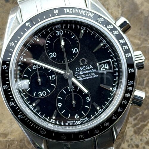 Omega Speedmaster Date Racing Black Dial 40mm Automatic 30 minute chronograph 3210.50