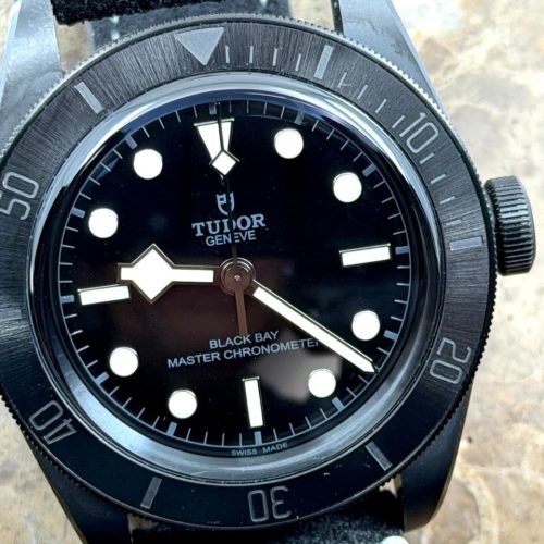Tudor Black Bay Black Ceramic 41mm Automatic 79210CNU Box Papers Warranty Card 2022 MINT