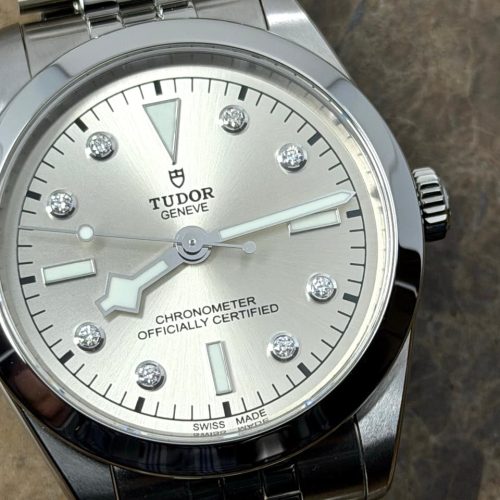 TUDOR Black Bay One 36 Light Champagne Diamond Dial Stainless Steel 36mm Automatic M79640-0006 Box Papers Warranty Card 2026 Never Worn
