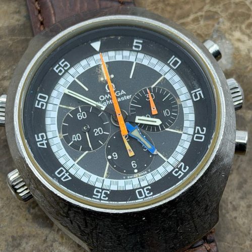 Omega FlightMaster Chronograph GMT Vintage model 145.036 Circa 1975