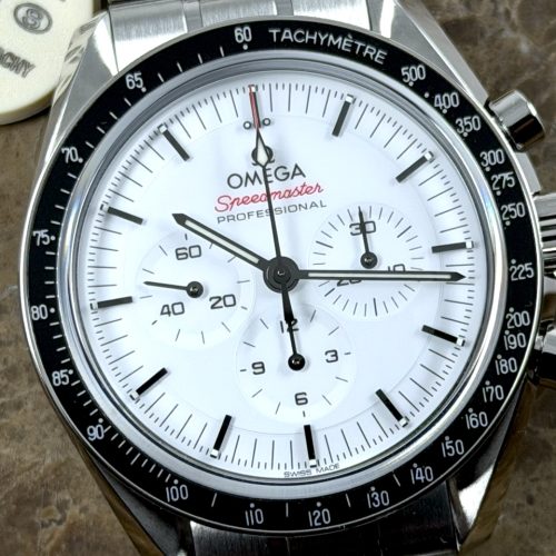 Omega Speedmaster White Dial MOONWATCH PROFESSIONAL 42mm 310.30.40.50.04.001 Box Papers Cards