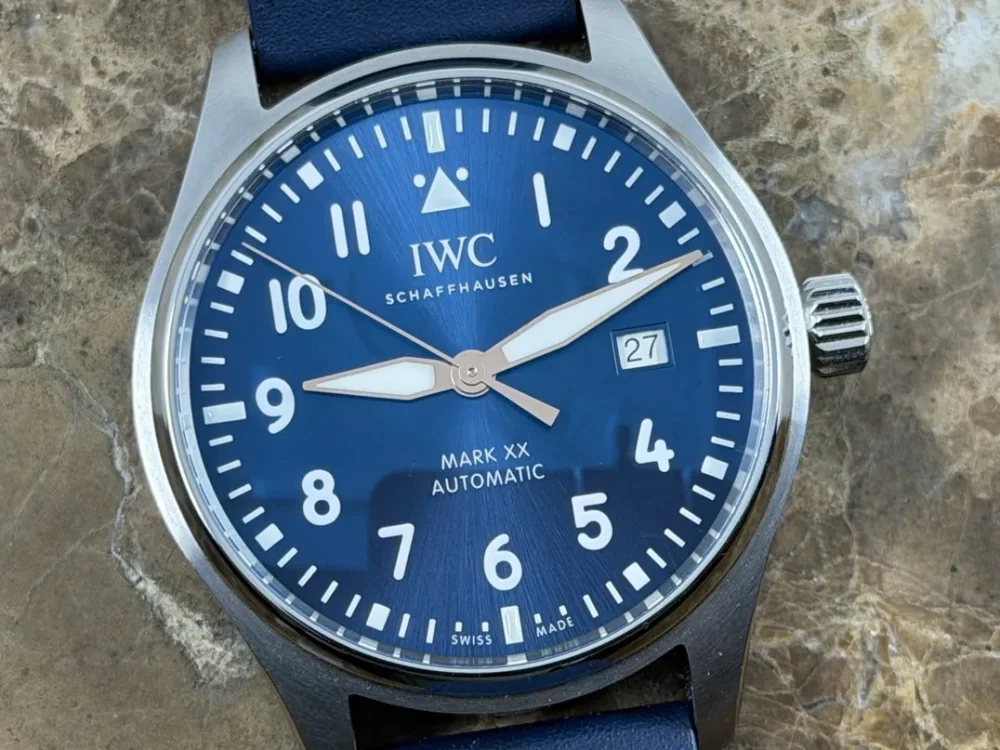 IWC Pilot Mark XX Le Petit Prince 40mm Automatic Blue Dial with