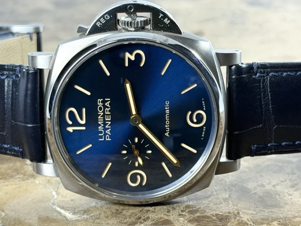 Panerai Luminor Due 3 Days 45mm Titanium Automatic PAM00729 Blue