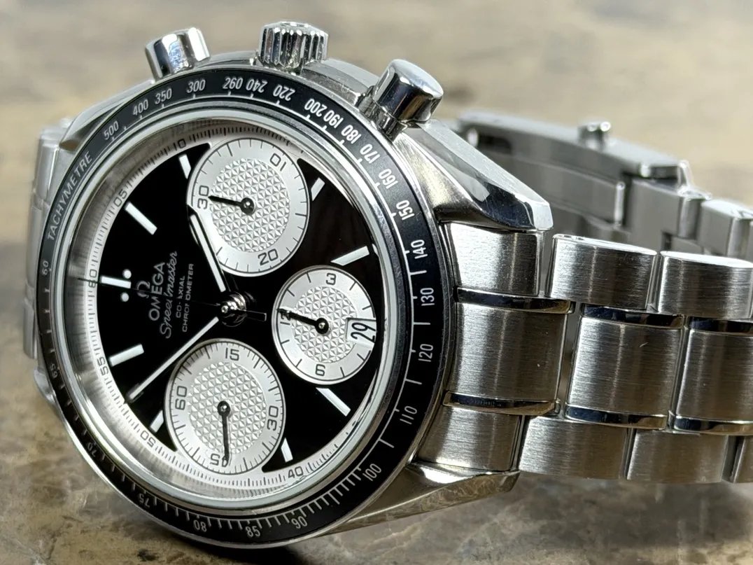 OMEGA Speedmaster RACING CHRONOGRAPH Reverse Panda Dial 40mm Automatic with Box Papers 326.30.40.50.01.002