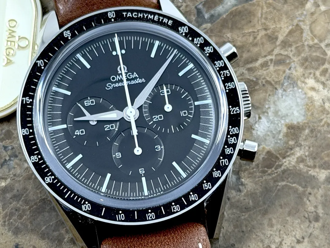 OMEGA Speedmaster FIRST OMEGA IN SPACE Anniversary Series 39.7mm Manual Saphire Crystal Box Papers Cards 311.32.40.30.01.001