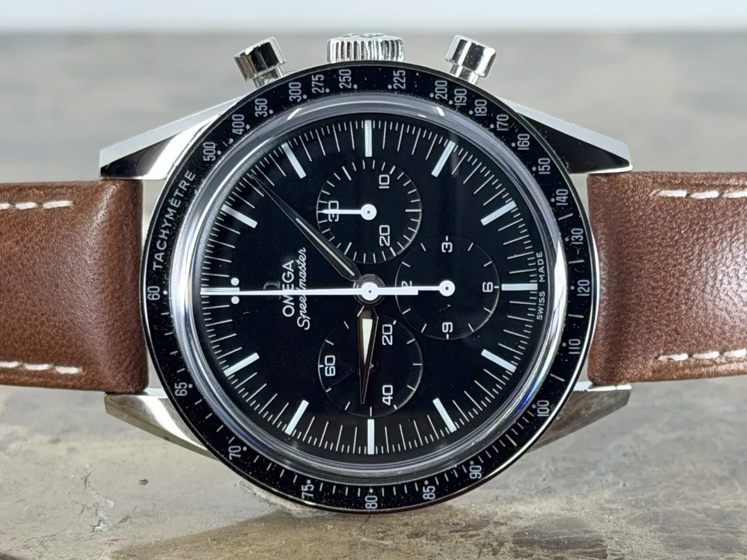 OMEGA Speedmaster FIRST OMEGA IN SPACE Anniversary Series 39.7mm Manual Saphire Crystal Box Papers Cards 311.32.40.30.01.001